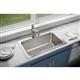 SS 33x22x11.6 Single Drop-in Sink