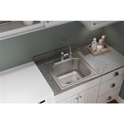 SS 20x20x10.1 Single Drop-in Sink