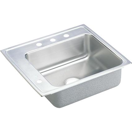 SS 22x19.5x4 Single Drop-in ADA Sink