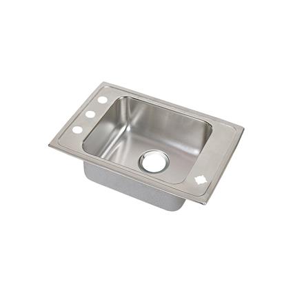 SS 31x19.5x5.5 Single Drop-in Sink