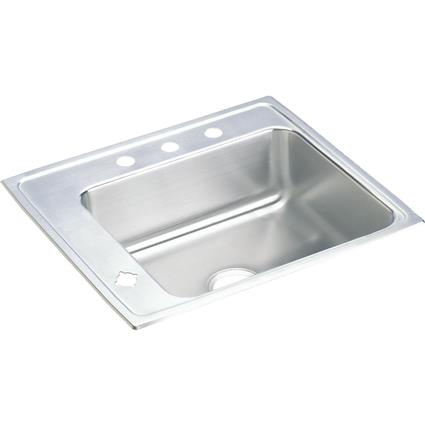 SS 22x19.5x7.5 Single Drop-in Sink