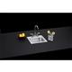 SS 15x15x6 Single Drop-in Sink Kit
