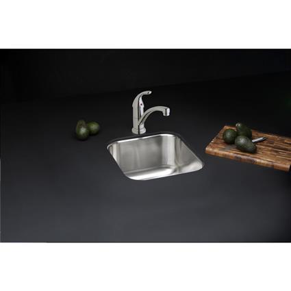 SS 16 x 20.5 x 8 Single Under MT Sink