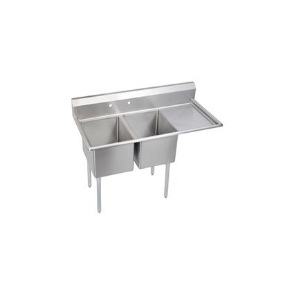2C Sink, 24X24X12 B, R 24 DB, 18/300