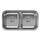SS 32.5x18.1x8 Dbl UMnt Sink
