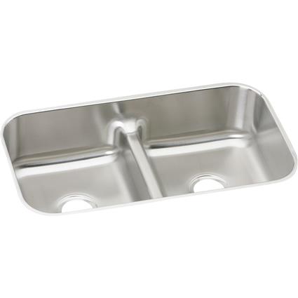 SS 32.5x18.1x8 Dbl UMnt Sink