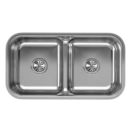 SS 32.5x18.1x8 Dbl UMnt Sink