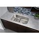 SS 34.6 x 21.1 x 8.7  Dbl Under MT Sink
