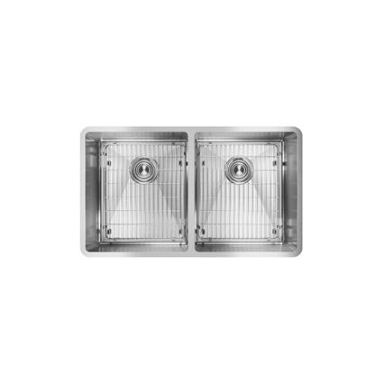 SS 31.5x18.5x9 Dbl Under MT Sink Kit