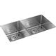 SS 31.5x18.5x9  Dbl Under MT Sink Kit
