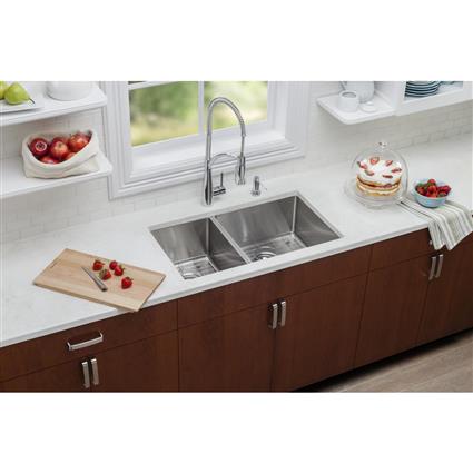 SS 31.5x18.5x9  Dbl Under MT Sink