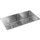 SS 31.5x18.5x9  Dbl Under MT Sink Kit