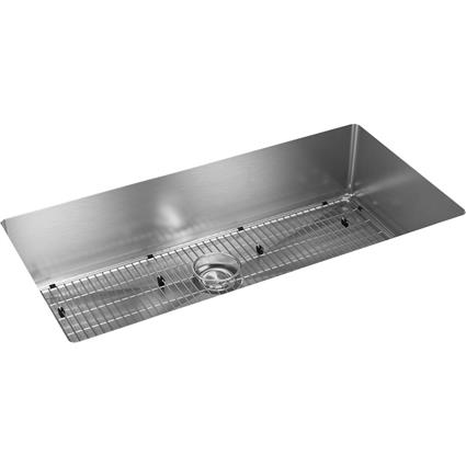 SS 36.5x18.5x9 Single Under MT Sink Kit