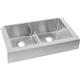 SS 35.8x20.2x9 Dbl Farmhouse Sink