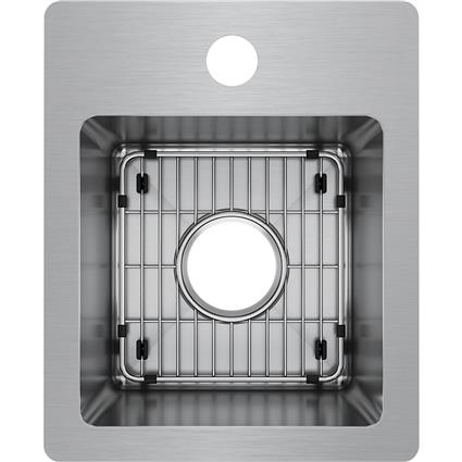 SS 13x16x9 Single Dual Mt Sink Kit