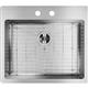SS 25x22x9 Single Dual Mt Sink Kit