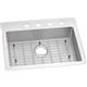 SS 25x22x6 Single Dual Mt Sink Kit