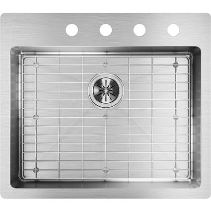 SS 25x22x6 Single Dual Mt Sink Kit