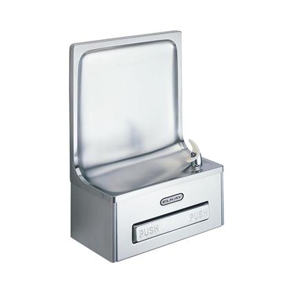 WallMount Simulated Semi-Recessed Ftn SS