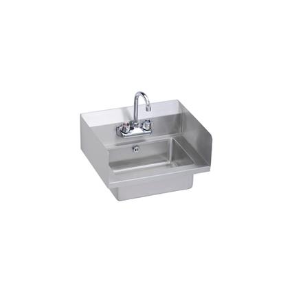 Hand Sink, 14X10X5, Splash, LW, OF, PT