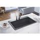 Qtz 33x22x9.5 Sng Drop-in Sink Dusk Gray