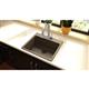 Qtz 25x22x9.5 Single Drop-in Sink Mocha