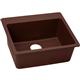 Qtz 25x22x9.5 Single Drop-in Sink Pecan