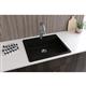 Quartz 25x22x5.5 Sngl Drop-in ADA Sink
