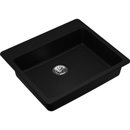 Quartz 25x22x5.5 Sngl Drop-in ADA Sink