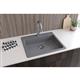 Quartz 25x22x5.5 Sngl Drop-in ADA Sink