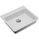 Quartz 25x22x5.5 Sngl Drop-in ADA Sink