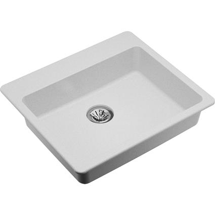 Quartz 25x22x5.5 Sngl Drop-in ADA Sink