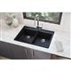 Quartz 33x22x5.5 Sngl Drop-in ADA Sink