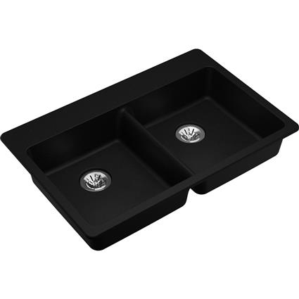Quartz 33x22x5.5 Sngl Drop-in ADA Sink