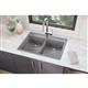 Quartz 33x22x5.5 Sngl Drop-in ADA Sink