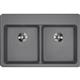 Quartz 33x22x5.5 Sngl Drop-in ADA Sink