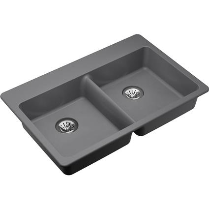 Quartz 33x22x5.5 Sngl Drop-in ADA Sink