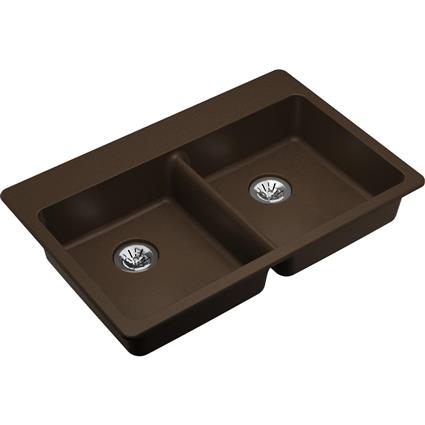 Quartz 33x22x5.5 Sngl Drop-in ADA Sink