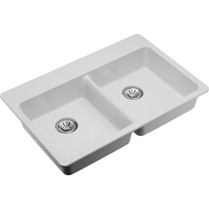 Quartz 33x22x5.5 Sngl Drop-in ADA Sink