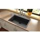 Qtz 33x20.8x9.4 Sngl Drop-in Sink Black