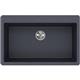 Qtz 33x21x9.4 Sng Drop-in Sink Dusk Gray