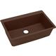 Qtz 33x20.8x9.4 Sngl Drop-in Sink Mocha