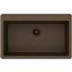 Qtz 33x20.8x9.4 Sngl Drop-in Sink Mocha