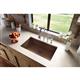 Qtz 33x18.4x9.4 Single UMnt Sink Mocha