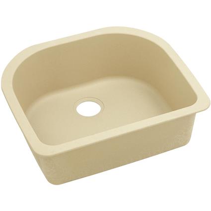 Quartz 25x22x8.5 Single UMnt Sink Sand