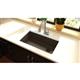 Qtz 33x18.7x9.5 Single UMnt Sink Mocha