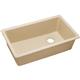 Quartz 33x18.7x9.5 Single UMnt Sink Sand