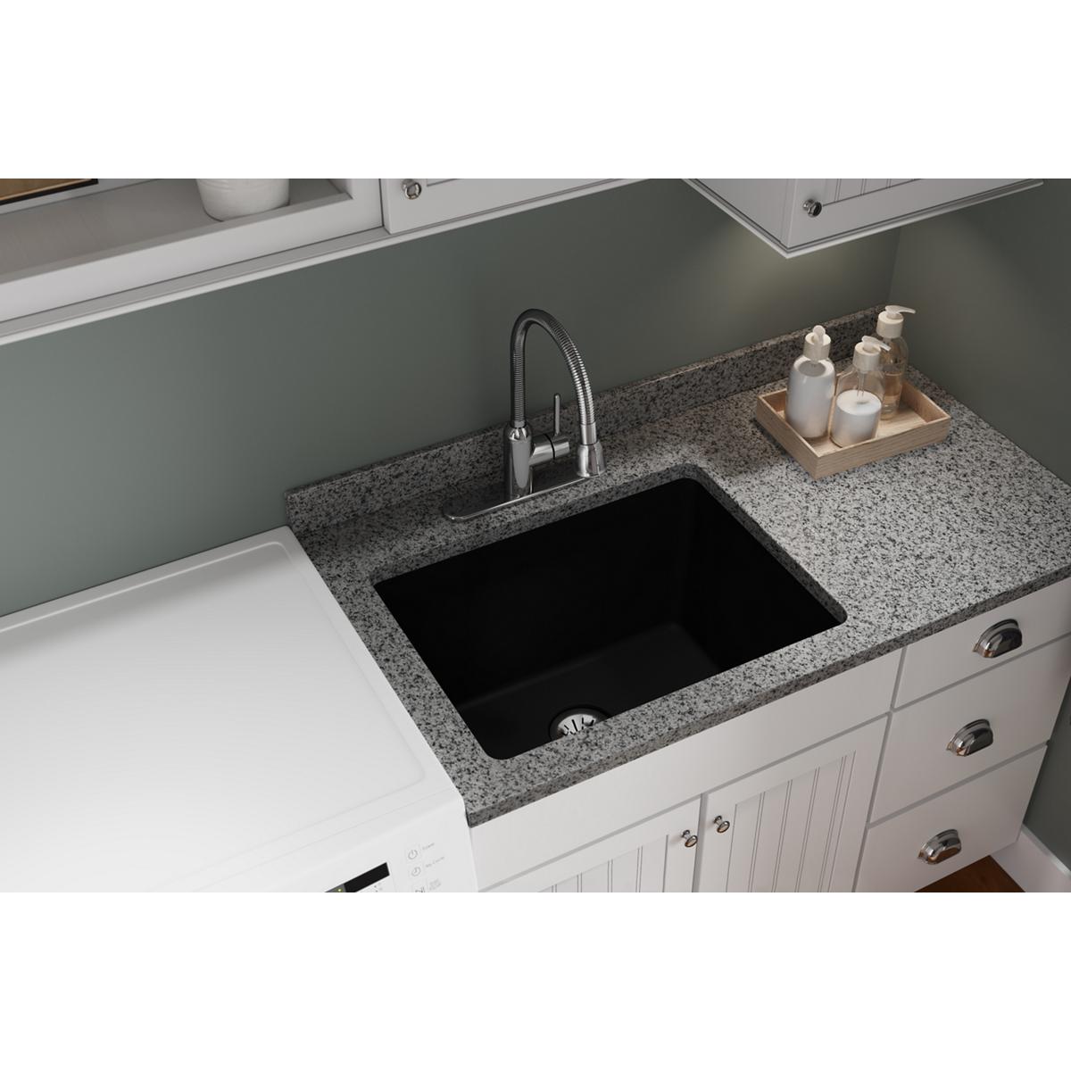 Elkay Quartz Classic 25 x 18.5 x 11.75 Single Undermount Sink