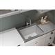 Quartz 25x18.5x11.8 Single Under MT Sink