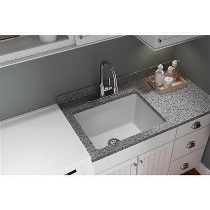 Quartz 25x18.5x11.8 Single Under MT Sink